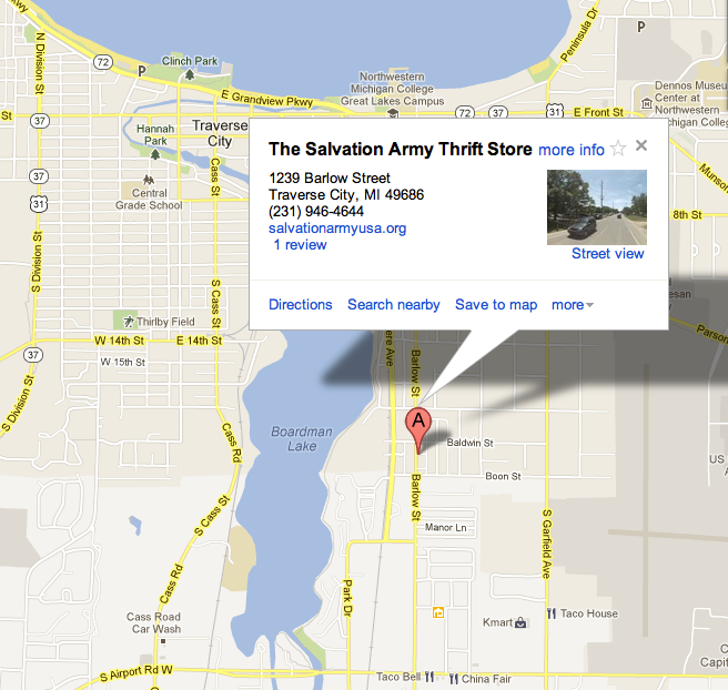 click on map for directions via Google Maps